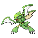 Scyther w grze Pokemon HeartGold