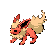 Flareon w grze HeartGold / SoulSilver