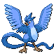Articuno w grze Pokemon HeartGold