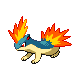 Quilava w grze HeartGold / SoulSilver