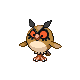 Hoothoot w grze HeartGold / SoulSilver