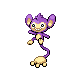 Aipom w grze HeartGold / SoulSilver