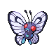 Butterfree w grze Platinum