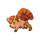 Vulpix w grze Pokemon Platinum