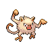 Mankey w grze Pokemon Platinum
