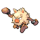 Primeape w grze Pokemon Platinum