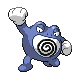 Poliwrath w grze Platinum