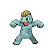 Machop w grze Pokemon Platinum
