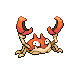 Krabby w grze Pokemon Platinum