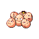 Exeggcute w grze Pokemon Platinum