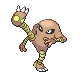 Hitmonlee w grze Platinum