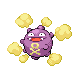 Koffing w grze Pokemon Platinum