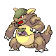 Kangaskhan w grze Pokemon Platinum