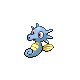 Horsea w grze Pokemon Platinum