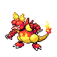 Magmar w grze Pokemon Platinum