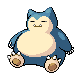 Snorlax w grze Platinum