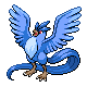 Articuno w grze Pokemon Platinum
