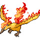 Moltres w grze Pokemon Platinum