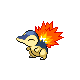 Cyndaquil w grze Platinum