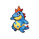 Croconaw w grze Platinum