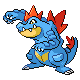 Feraligatr w grze Platinum