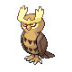 Noctowl w grze Pokemon Platinum