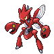 Scizor w grze Platinum