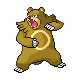 Ursaring w grze Platinum