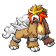 Entei w grze Platinum