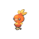 Torchic w grze Platinum