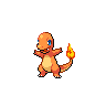 Charmander w grze Black / White