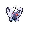 Butterfree w grze Pokemon White 2