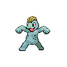 Machop w grze Black / White