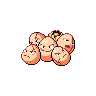 Exeggcute w grze Black / White