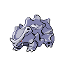 Rhyhorn w grze Black / White
