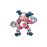 Mr. Mime w grze Black / White