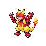 Magmar w grze Black / White