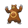 Ursaring w grze Black / White