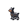 Houndour w grze Black / White