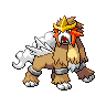 Entei w grze Black / White