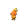 Torchic w grze Black / White