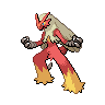 Blaziken w grze Black / White