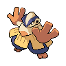 Hariyama w grze Pokemon Black 2