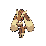 Lopunny w grze Black / White