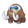 Mamoswine w grze Black / White