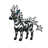 Zebstrika w grze Black / White