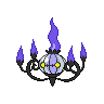 Chandelure w grze Black / White