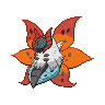 Volcarona w grze Black / White