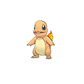 Charmander w grze Omega Ruby / Alpha Sapphire