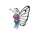 Butterfree w grze Omega Ruby / Alpha Sapphire